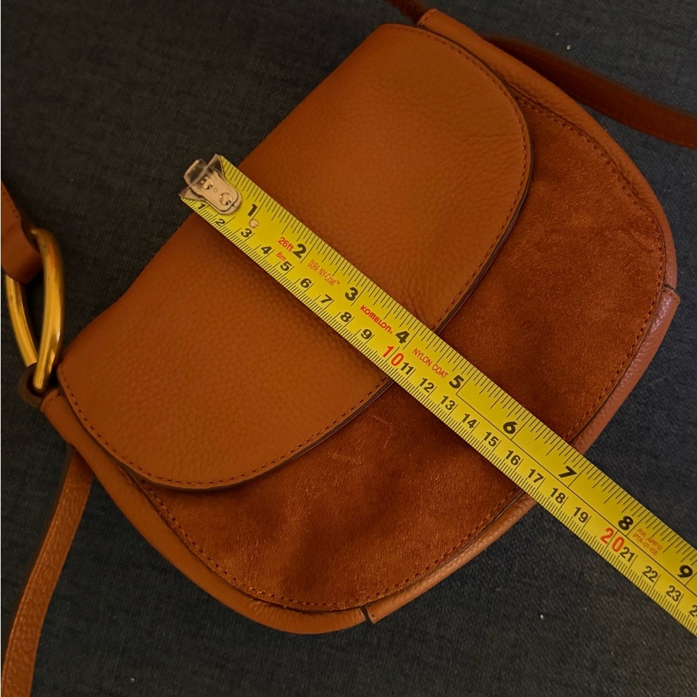 Vince Camuto Brown Leather Crossbody Bag - Picture 8 of 11